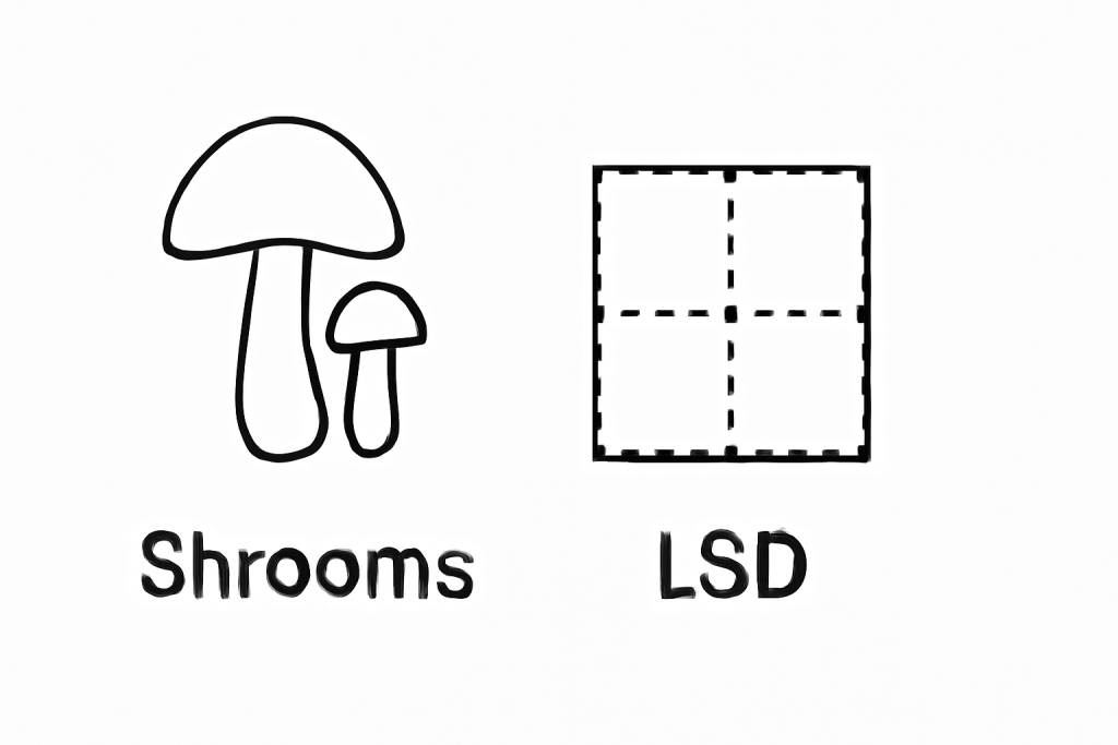 LSD vs shrooms